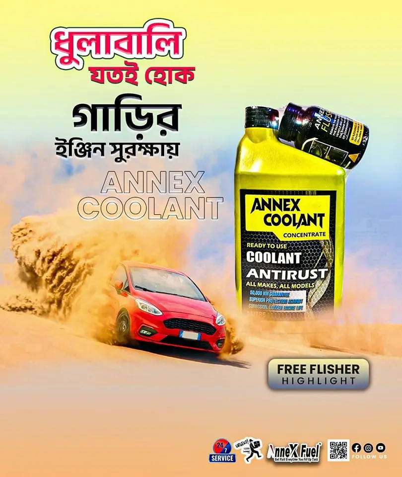 Annex Radiator Coolant (Free Flusher) (One Litre)